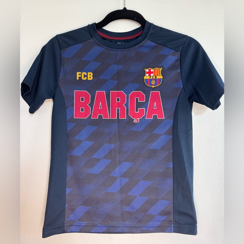 FC Barcelona Boys Soccer Shirt (Size M)